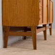 Two free standing Scandinavian teak bookcase cabinets Norway s scaled