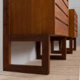 Free standing Cadovius Royal System Shelving Unit in teak by P