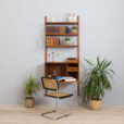 Poul Cadovius wall unit with secretaire and shelves scaled