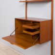 Poul Cadovius wall unit with secretaire and shelves scaled