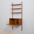 Poul Cadovius wall unit with secretaire and shelves scaled