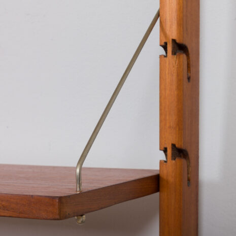 21277 2 bay free standing teak Ergo wall unit-13 bay free standing teak Ergo wall unit scaled