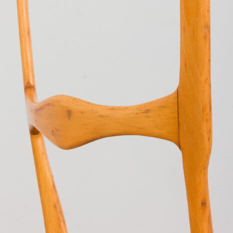 21280 Zestaw 6 włoskich krzeseł do jadalni z połowy wieku z nowego zielonego aksamitu, lata 1960-10 Zestaw włoskich krzeseł do jadalni z połowy wieku, pokrytych nowym zielonym aksamitem w skali s.