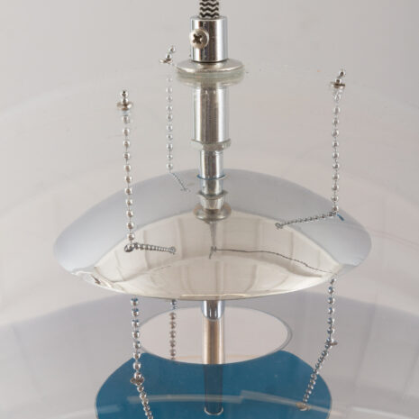 21284 Oryginalna lampa wisząca Verner Pantone Globe, Dania, lata 1960-7 Oryginalna lampa wisząca Verner Pantone Globe Dania w skali