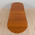 Danish drop leaf extension table in teak with  additional leaves s  scaled