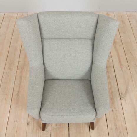 21071 Vintage Danish Model 4410 Armchair by Folke Ohlsson for Fritz Hansen, 1950s-13 Vintage Danish Model Armchair by Folke Ohlsson for Fritz Hansen s scaled