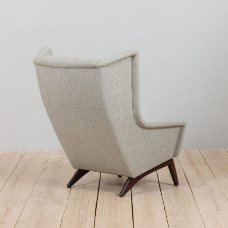 21071 Vintage Danish Model 4410 Armchair by Folke Ohlsson for Fritz Hansen, 1950s-5 Vintage Danish Model Armchair by Folke Ohlsson for Fritz Hansen s scaled