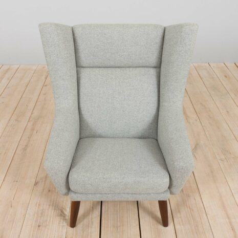 21071 Vintage Danish Model 4410 Armchair by Folke Ohlsson for Fritz Hansen, 1950s-9 Vintage Danish Model Armchair by Folke Ohlsson for Fritz Hansen s scaled