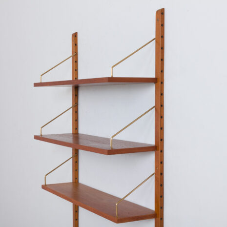 21185 Poul Cadovius teak wall unit with a desk and 3 shelves, Denmark, 1960s-11 Poul Cadovius teak wall unit with a desk and shelves Denmark s scaled