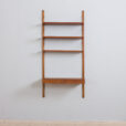 Poul Cadovius teak wall unit with a desk and shelves Denmark s scaled