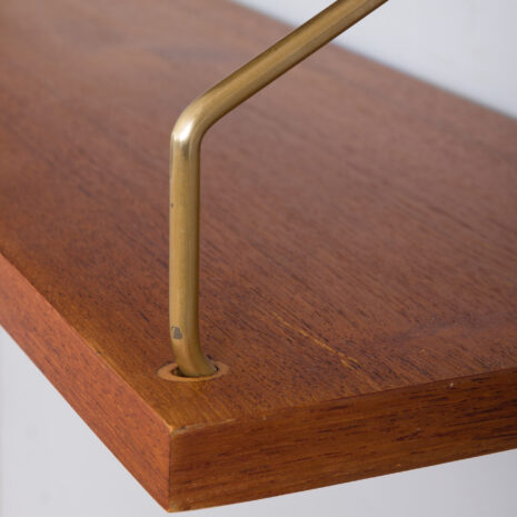 21185 Poul Cadovius teak wall unit with a desk and 3 shelves, Denmark, 1960s-8 Poul Cadovius teak wall unit with a desk and shelves Denmark s scaled