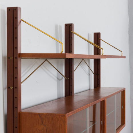 21246 Wolnostojąca szafka wisząca Royal Cadovius z 2 szafkami i 2 półkami chyba rozłożona na części do 21273-14 Free standing Royal Cadovius wall unit with cabinets and Shelves chyba rozlozone na czesci do scaled