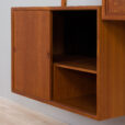Cadovius  bay teak wall unit with secretary cabinet  scaled