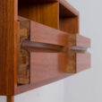 Cadovius  bay teak wall unit with secretary cabinet  scaled