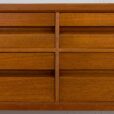 Poul Cadovius Teak dresser Wall Unit With a chest of drawers And Shelves Denmark s scaled