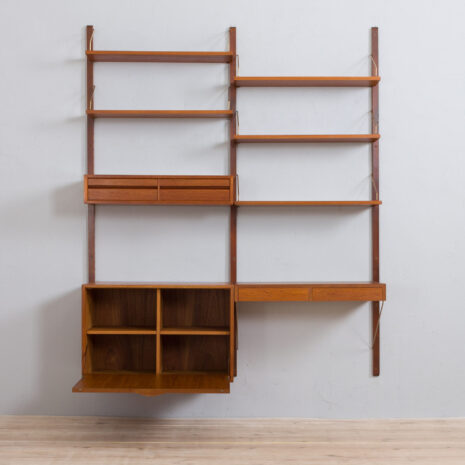 21299 2-wnękowa szafka ścienna Cadovius z biurkiem-5 Cadovius bay wall unit with a desk scaled