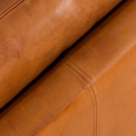 21307 Danish two seater vintage cognac leather sofa in the style of Jørgen Gammelgaard-8 Danish two seater vintage cognac leather sofa in the style of Jorgen Gammelgaard scaled