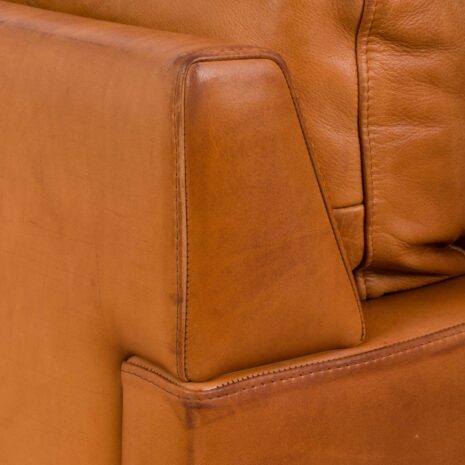 21307 Danish two seater vintage cognac leather sofa in the style of Jørgen Gammelgaard-9 Danish two seater vintage cognac leather sofa in the style of Jorgen Gammelgaard scaled