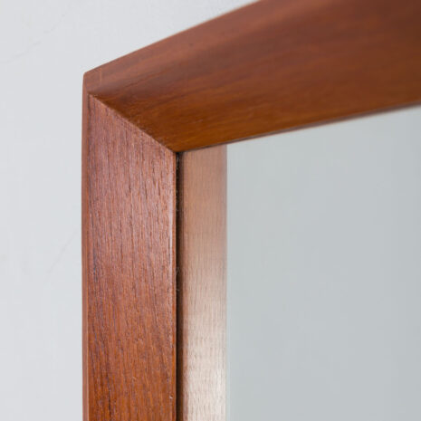 21322 Mid century Scandinavian teak mirror frame JC Møbler Hedehusene, Denmark, 1960s-3 Mid century Scandinavian teak mirror frame JC Mobler Hedehusene Denmark s scaled
