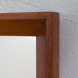 Mid century Scandinavian teak mirror frame JC Mobler Hedehusene Denmark s  scaled