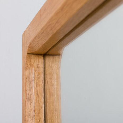 21323 Mid century Danish oak mirror frame -3 Mid century Danish oak mirror frame scaled