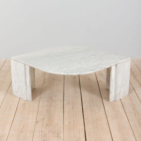 21326 Italian white marble vintage coffee table-7 Italian white marble vintage coffee table scaled