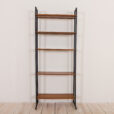 Italian free standing bookcase with brass feet  scaled