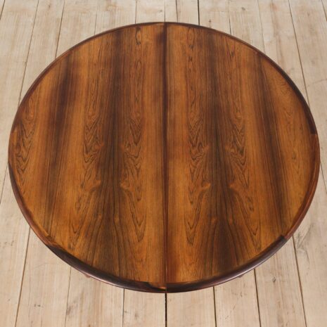 21199 Skovmand i Andersen Duński okrągły stół z palisandru -9 Skovmand and Andersen Danish rosewood round extension table scaled
