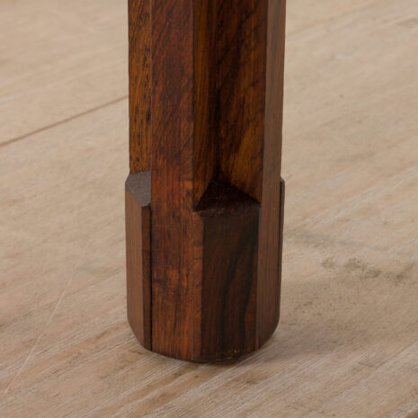 21226 Italian mid century round extension dining table in Rosewood by Stildomus-17 Italian mid century round extension dining table in Rosewood by Stildomus scaled