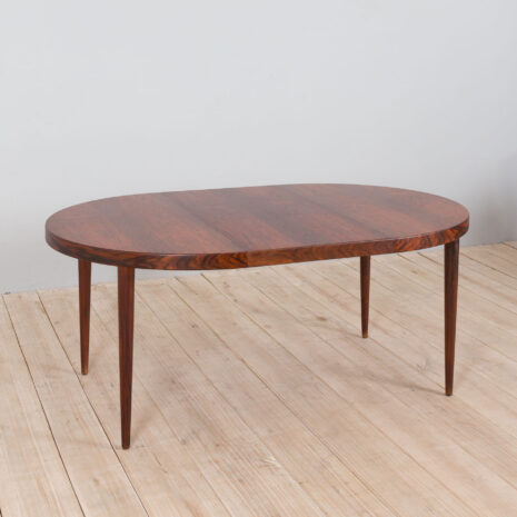 21231 okrągły stół jadalny z drewna różanego Kai Kristiansen z nadstawką-4 round rosewood Kai Kristiansen dining table with extension scaled