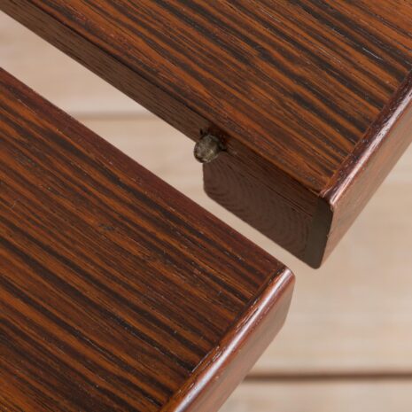 21231 okrągły stół jadalny z drewna różanego Kai Kristiansen z nadstawką-6 round rosewood Kai Kristiansen dining table with extension scaled