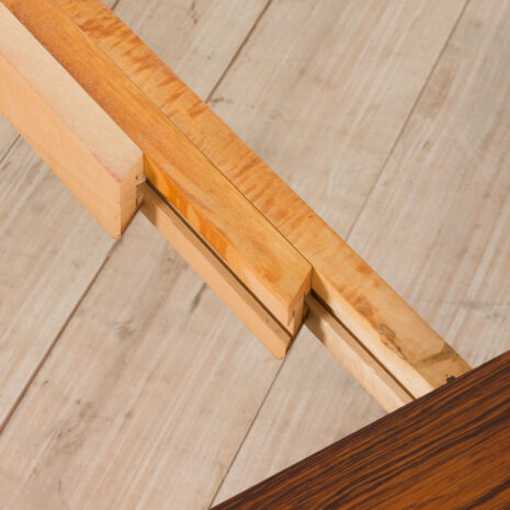 21231 okrągły stół jadalny z drewna różanego Kai Kristiansen z nadstawką 7 round rosewood Kai Kristiansen dining table with extension scaled