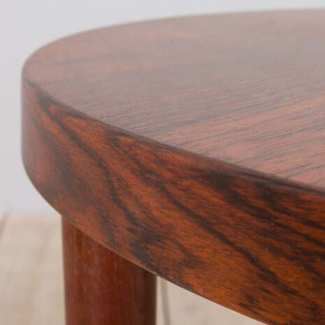 21231 okrągły stół jadalny z drewna różanego Kai Kristiansen z nadstawką-8 round rosewood Kai Kristiansen dining table with extension scaled