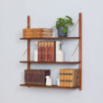 Mid Century Wall Unit Set Of Hanging Teak Shelves In Preben Sorensen Style Denmark s scaled