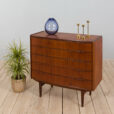 mid century modern Wide Danish Dresser in teak  scaled