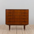 mid century modern Wide Danish Dresser in teak  scaled