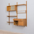 Two bay oak wall unit by Kjael Riis s