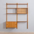 Scandinavian oak wall unit by Sven Andersen Norway s  scaled