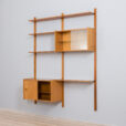 Scandinavian oak wall unit by Sven Andersen Norway s  scaled