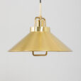 Mid Century Danish Brass P  Adjustable Pendant Lamp By Fritz Schlegel For Lyfa s na czarnym kablu  scaled