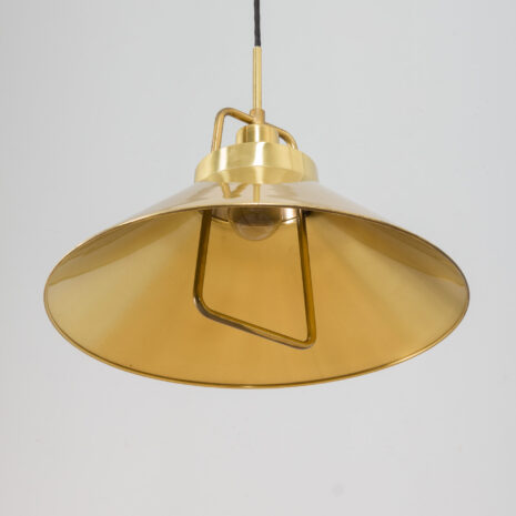21347 Lampe pendante ajustable P-295 en laiton danois du milieu du siècle par Fritz Schlegel pour Lyfa, années 1960 - na czarnym kablu -6 Suspension réglable en laiton danois du milieu du siècle par Fritz Schlegel pour Lyfa s na czarnym kablu à l'échelle