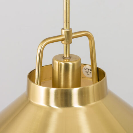 21348 Mid-Century Danish Brass P-295 Adjustable Pendant Lamp By Fritz Schlegel For Lyfa, 1960s-8 Mid Century Danish Brass P Adjustable Pendant Lamp By Fritz Schlegel For Lyfa s scaled