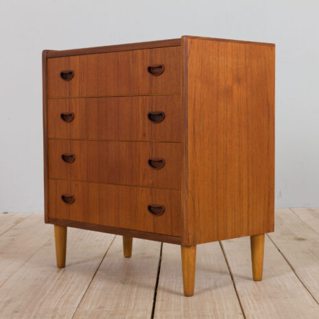 21349 Komoda z szufladami z drewna tekowego-7 Chest of drawers in teak scaled