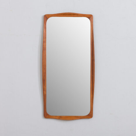 21352 Mid-century sculptural teak mirror, Denmark, 1960(6) Mid century sculptural teak mirror Denmark scaled