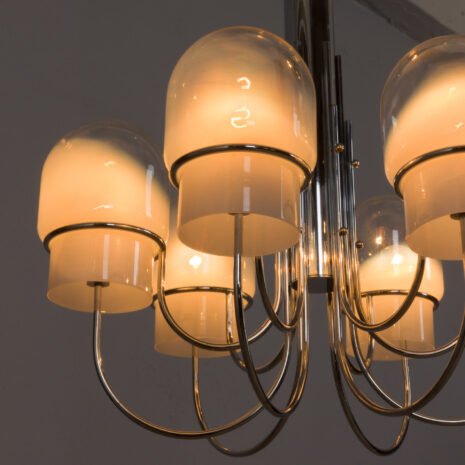 21370 Italian space age chandelier with Murano glass ombre shades, 1970s-12 Italian space age chandelier with Murano glass ombre shades s scaled