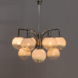 Targetti Sankey Murano smoked glass Italian chandelier s scaled