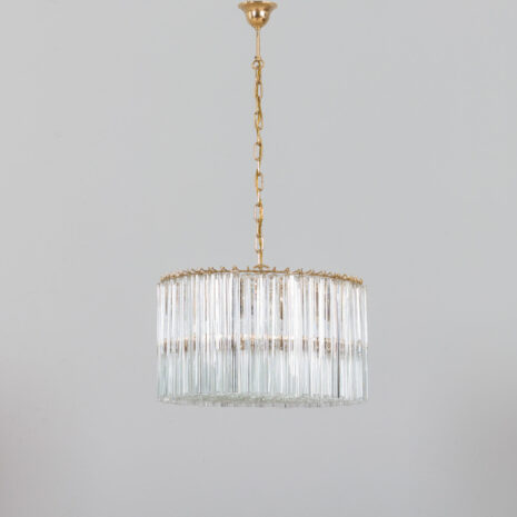 21385 Paolo Venini 169 szkło kryształy żyrandol forma 1970s-1 Paolo Venini glass crystals chandelier form the s scaled