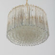 Paolo Venini  glass crystals chandelier form the s  scaled