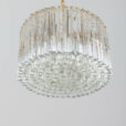 Paolo Venini  glass crystals chandelier form the s  scaled