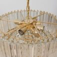Paolo Venini  glass crystals chandelier form the s  scaled